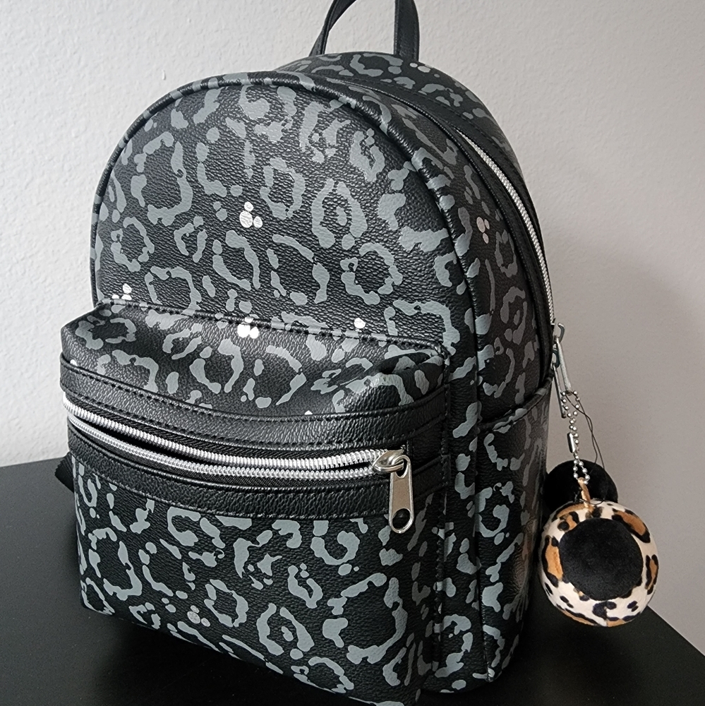 Disney Parks Leopard print mini backpack